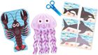 Melissa & Doug, książka z wycinankami i nożyczkami, Morskie życie