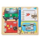 Melissa & Doug, Lock and latch board, zamki do drzwi