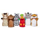 Melissa & Doug, pacynki, zwierzęta Safari, 6 szt.