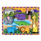 Melissa & Doug, Safari, puzzle drewniane