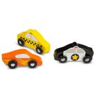 Melissa & Doug, samochody osobowe drewniane