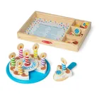 Melissa & Doug, Tort urodzinowy, zabawka drewniana