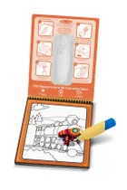 Melissa & Doug. Wielorazowa wodna kolorowanka. Pojazdy