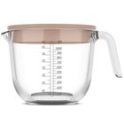 Mepal, Chef It, dzbanek z miarką i pokrywką, Chalk, 1000 ml