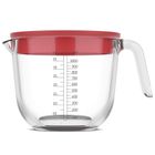 Mepal, Chef It, dzbanek z miarką i pokrywką, Coral, 1000 ml