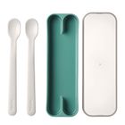 Mepal, Mio, Deep Turquoise, łyżki do karmienia, 2 szt.
