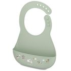 Mepal, Mio, Little Farm, śliniak silikonowy z kieszonką