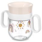 Mepal, Mio, Sunshine&Rainbow, kubek treningowy do nauki picia, 6m+, 200 ml