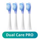 Meriden, Sonic+ Smart+ Dual Care PRO, końcówki, białe, 4 szt.