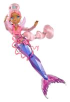 Mermaze Mermaidz, Syrenka Harmonique, lalka modowa zmieniająca kolor, pink
