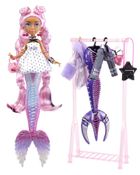 Mermaze Mermaidz, Syrenka, lalka modowa zmieniająca kolor, teal