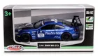 Metal Speed Zone, BMW M6 GT3, pojazd, model metalowy, niebieski, 1:44