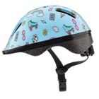 Meteor, kask rowerowy, rozmiar S, 48-52 cm, Rainbow, KS06