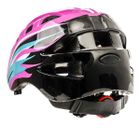 Meteor, MA-2, kask rowerowy, orbit pink, rozmiar S, 48-52 cm