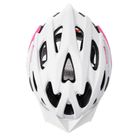 Meteor, MV29 drizzle, kask ochronny, biały/różowy, rozmiar 61-63 cm