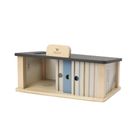 Micki, garaż drewniany