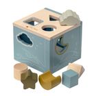 Micki, sorter drewniany, niebieski