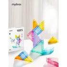 Mideer, tangram, klocki magnetyczne 3D z klepsydrą