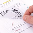 Milan, transparentne karteczki samoprzylepne, 76-76 mm, 50 kartek