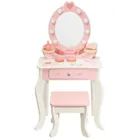 Milly Mally, Elly, drewniana toaletka, Pink