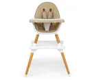 Milly Mally, Malmo, krzesełko do karmienia 2w1, beige
