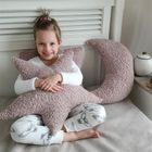 MimiNu, Księżyc, poduszka dekoracyjna, baranek