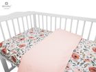 MimiNu, Kwiaty Begonii, 2-częściowy komplet pościeli, 90-120 cm