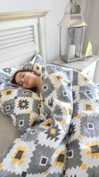 MimiNu, Loft, poszewka na poduszkę jaśka, na suwak, 40-40 cm