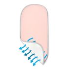 MimiNu, materacyk oddychający do gondoli, muślin, pudrowy róż