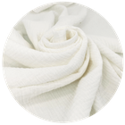 MimiNu, muślinowe ponczo plażowe, szybkoschnące, śmietanka, 1-4 l.