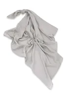 MimiNu, pielucha muślinowa, szary, 120-120 cm