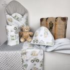 MimiNu, Piloci, kocyk, oliwka, 75-100 cm