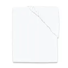 MimiNu, prześcieradło do kołyski, jersey, białe, 40-90 cm