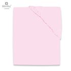 MimiNu, prześcieradło jersey z gumką, róż, 60-120 cm