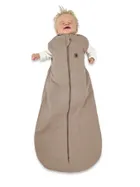 MimiNu, Soft, Teddy, śpiworek letni, prążek, mokka, TOG 0.5-1.0, 3-12m