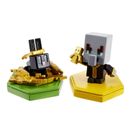 Minecraft, Evoker & Rabbit, zestaw 2 figurek doładowujących z modułem NFC