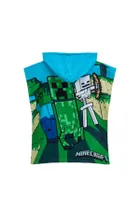 Minecraft, okrycie kąpielowe, ponczo, 50-100 cm