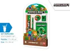 Minecraft, zestaw piśmienniczy, 5 elementów