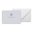 Mini kartka, hello bambino blue