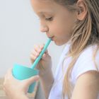 Minikoioi, Girl, słomki silikonowe, 4 szt.