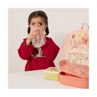 Miniland, Drea mland, kubek ze słomką, motyle, 450 ml