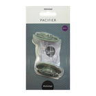 Mininor, smoczek silikonowy, Willow Green, 0m+, 2 szt.