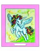 Mirage Hobby, Wypukła Malowanka, zestaw kreatywny do malowania, Jednorożec Słońce