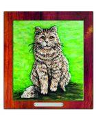 Mirage Hobby, Wypukła Malowanka, zestaw kreatywny do malowania, Kot Syberyjski