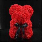 Miś z róż, 25 cm