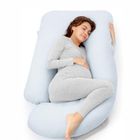 Momcozy, PP101, poduszka ciążowa w kształcie litery U, szara