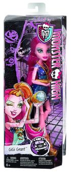 Monster High, Freaky Field Trip, Gigi Grant, lalka z akcesoriami