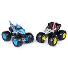 Monster Jam, Megalodon, Pirate's, Monster truck, skala 1:64, 2 szt.