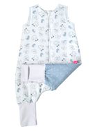 Motherhood, bawełniany śpiworek ocieplany, z nogawkami, TOG 2, niebieskie misie, 1.5-2.5l