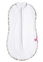 Motherhood, Classics Beżowy 2023, Zip&Swaddle, śpiworek, otulak, 2-6 m